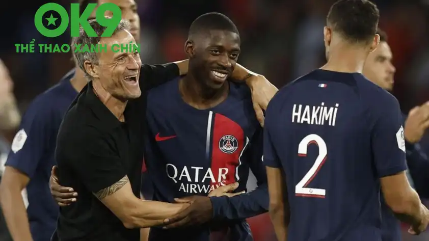 Enrique đã nâng tầm Dembele - Ảnh: beIN SPORTS Enrique đã nâng tầm Dembele - Ảnh: beIN SPORTS